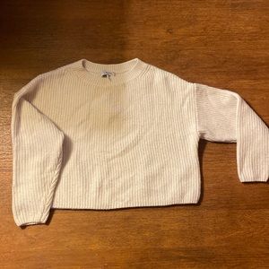 Cropped ivory sweater by & other stories